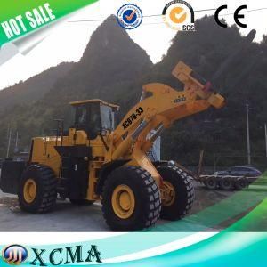 New Arrival Xcma 33 Tons Stone Quarry Wheel Forklift Loader Machine