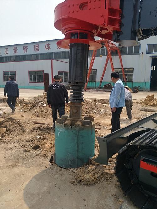 Hf320 Crawler Hydraulic Rock Bore Pile Machine Rotary Drilling Machine