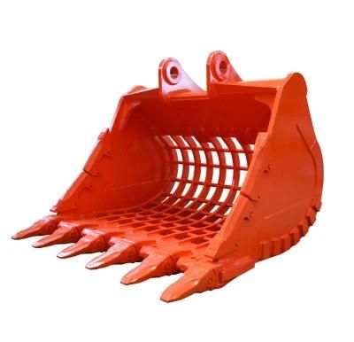 Excavator Heavy Duty Skeleton Bucket Sieve Buckets Shovel