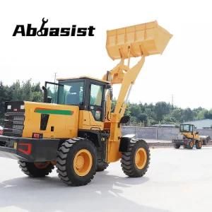 zl28f 2800kg 4 in 1 bucket hopper plant machinery industrial multifunction farm mini pallet track frontloader wheel loader