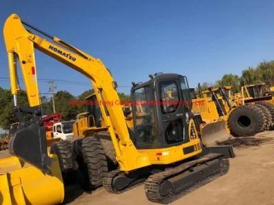 Secondhand Small Komatsu PC55 Mini PC55mr Crawler Excavator/Diggers Excavators