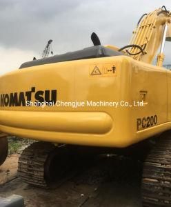 20ton Used Komatsu PC200 Hydraulic Crawler Excavator Made From Japan