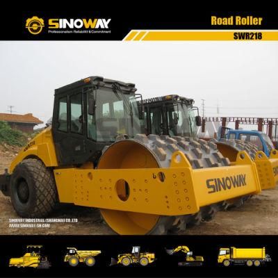 Sheepfoot Drum 18ton Single Drum Vibratory Road Roller for Roadbed Compaction