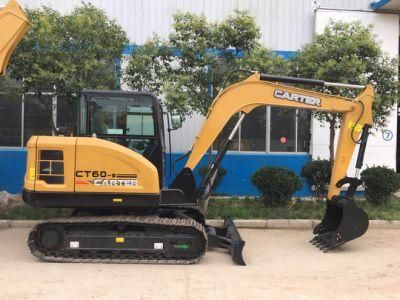 Carter CT60-9 6ton Mini Crawler Excavator Ce Approved