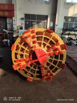 City Planning ID 1200mm Mixed Pipe Jacking Tbm Machine for Sewage Pipe