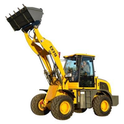 China Hydraulic Huaya Mini Loaders for Sale Micro Ex918 Loader