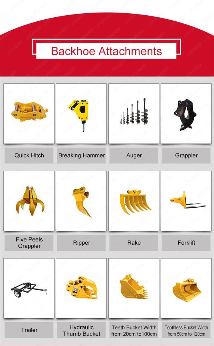 Good Use Mini Tractor Backhoe Loader Price