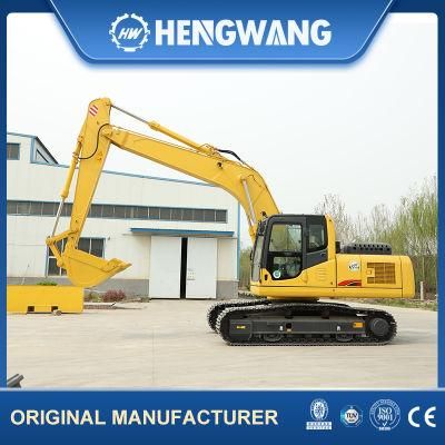 210HP Extended Track Hydraulic Excavator for Construction
