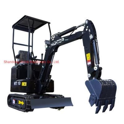 China Manufacturer Chinese Supply Factory Direct Sale Garden Trench Digging Gasoline Diesel Engine Crawler Excavator Machine