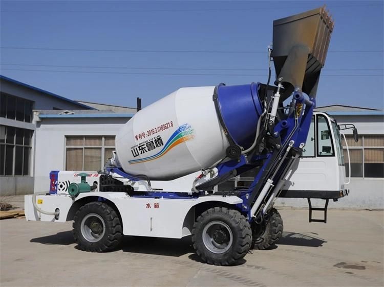 Luzun 4.0m3 Self Propelled Concrete Mixer Truck Ycd4j22g