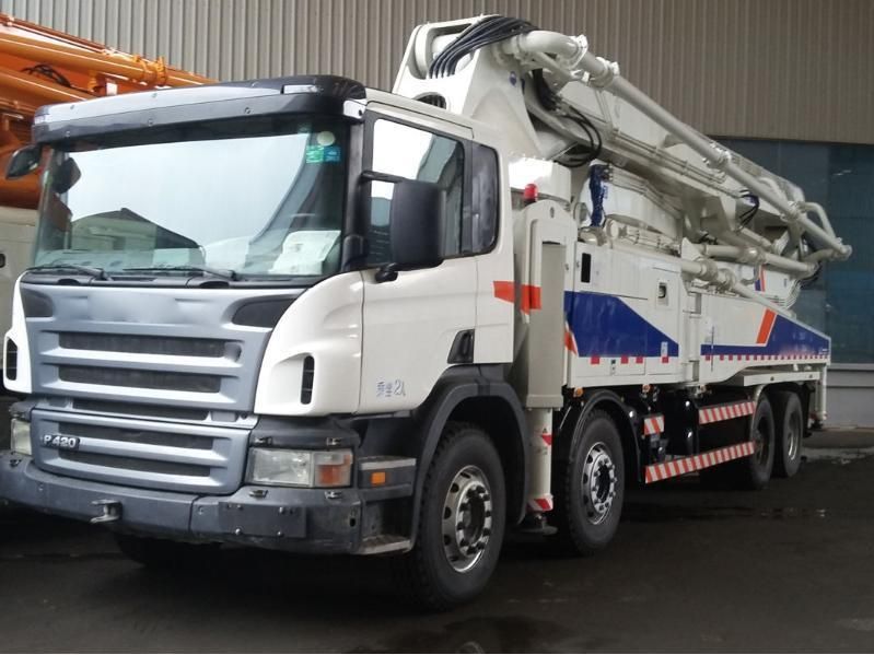 Zoomlion New Remote Control 56m Concrete Pump Truck (56X-6RZ)