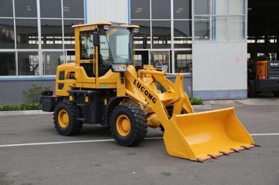 1.8 Ton Heavy Duty Lugong Mini Wheel Loader for Sale