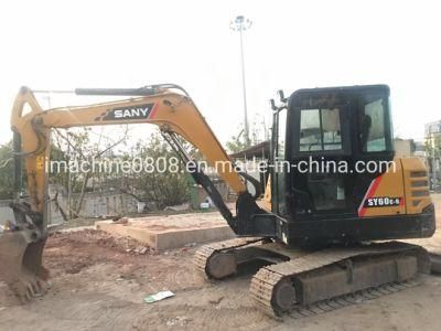 Sy55 Second Hand Small Excavator Good Condition Best Selling