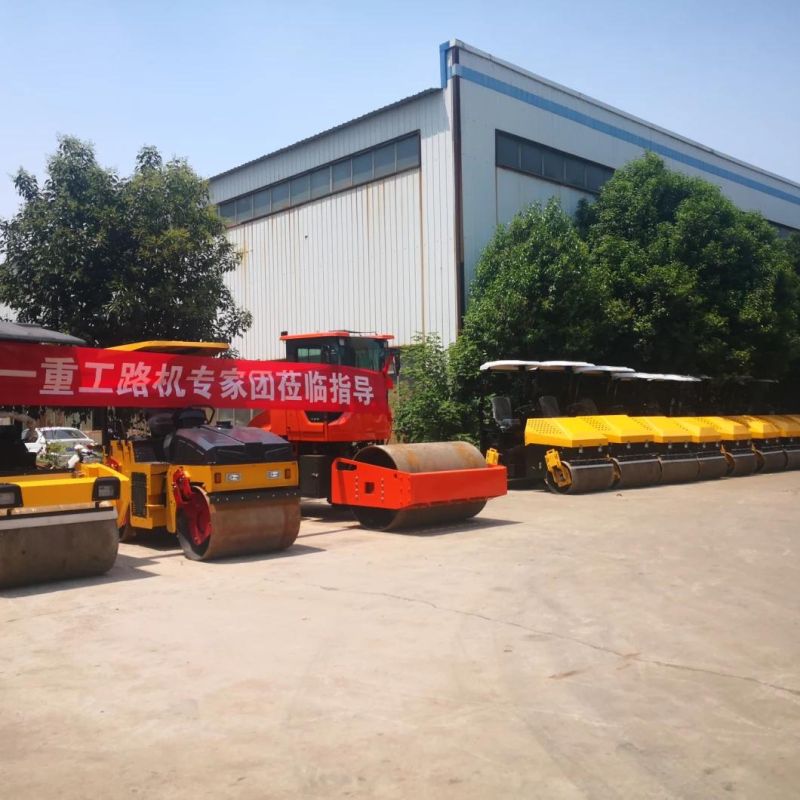 4 T Double Hydraulic Roller Road Machinery