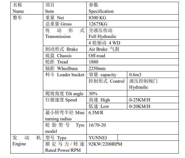 3.5cbm Mobile Concrete Mixer Truck/Transit Mixer