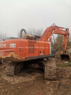 Second Hand Excavator Used Hitachi 240-3 Medium Excavator Within 5000 Working Hours