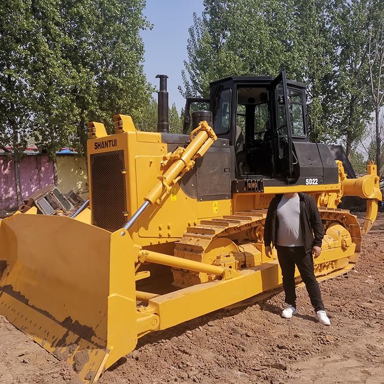 Good Conditon Small Engineering Crawler Track Bulldozers Construction Mini Wheel Bulldozers Shantui Used Bulldozer