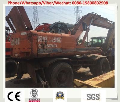 Used Wheel Excavator Japan Made Hitachi Ex160wd