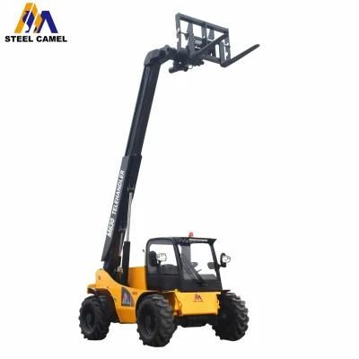 Steel Camel 6 Ton Telescopic Forklift China Manufacturer Mini Manitou Telehandler