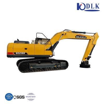 Mini Excavator with Boom Swing and Cabin