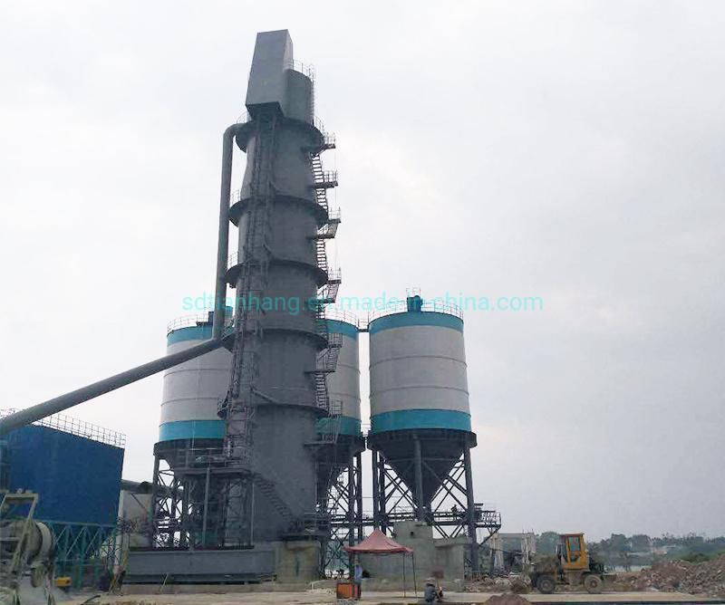 High Yield Vertical Shaft Lime Kiln for Building Material