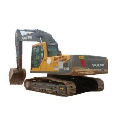 Used Volv0 24 Ton 24t Ec240b Excavator Mine Construction Garden Use Excavator for Sale