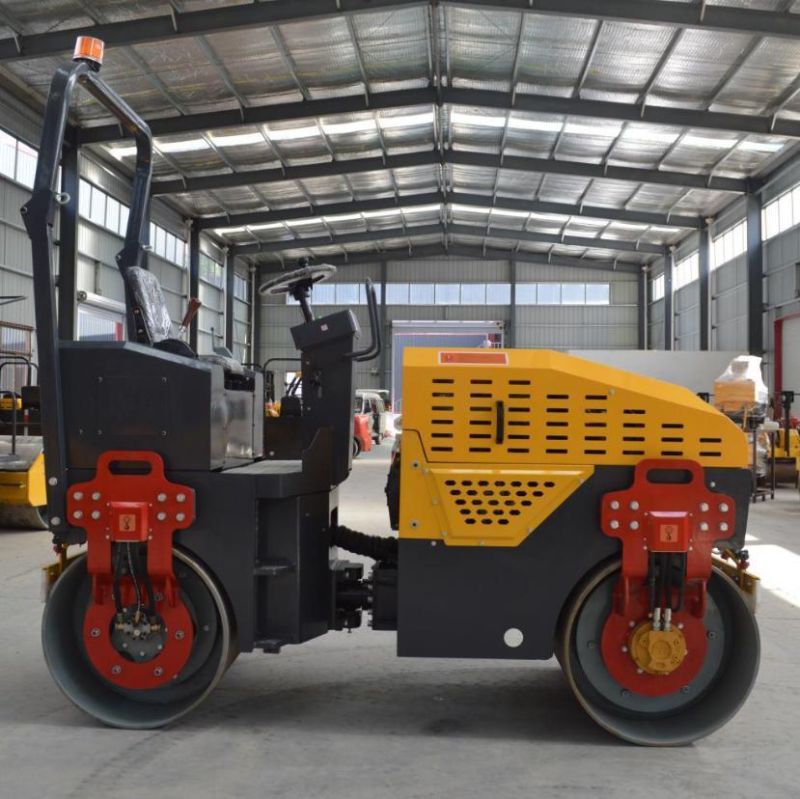Pme-R3000 3 Ton Double Wheels Vibratory Road Roller with Driver Set