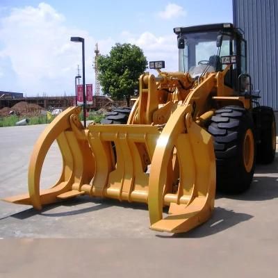 Log Loader with Wood Grapple, 5 Ton Loader (W156)