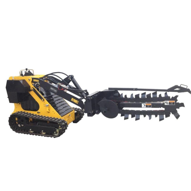 Mmt80 Model Diesel Engine New Design Mini Track Skid Steer Loader