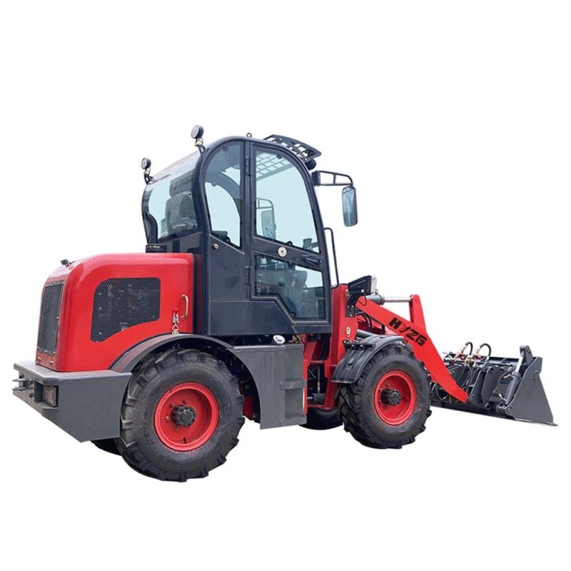New 4WD Mini Loader with Front End Loader Wheel Loader