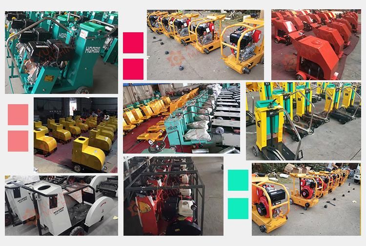 Gasoline Engine 500mm Concrete Pillar Diesel Road Cutting Machine Wholesale Price with CE