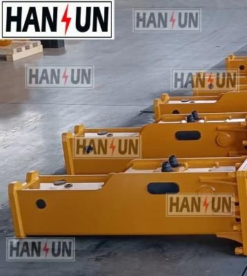 Hansun Hot Selling Side Silence Top Type Hydraulic Hammer Breaker for Excavator