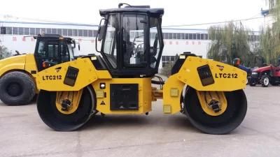 Lutong 12 Tons Rollers Ltc212 Double Drum Hydraulic Vibratory Road Roller