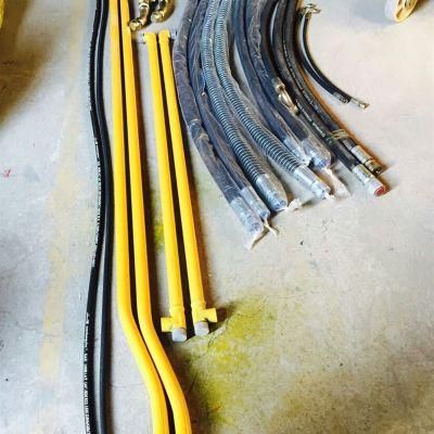 Excavator Hydraulic High Pressure Hose Hydraulic Temperature Flexible Rubber Oil Hose SAE