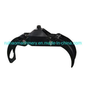 Log Grab Grip with Rotator Bucket for Excacvator Spare Parts