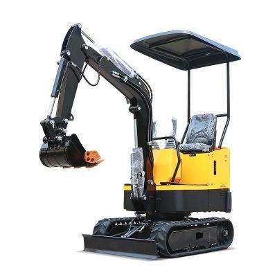 Free Shipping China Wholesale Mini Digger 0.8 Ton 1 Ton Mini Micro Excavator 08 Ton Price with CE EPA