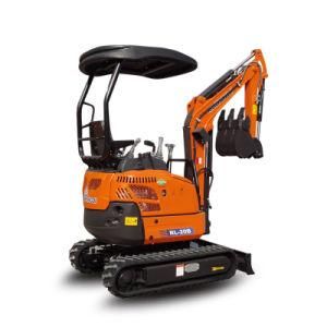 High Quality Cheap Mini Excavator in Garden