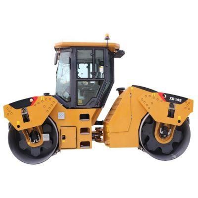 14 Ton Xd143 Smooth Double Drum Road Roller for Sale