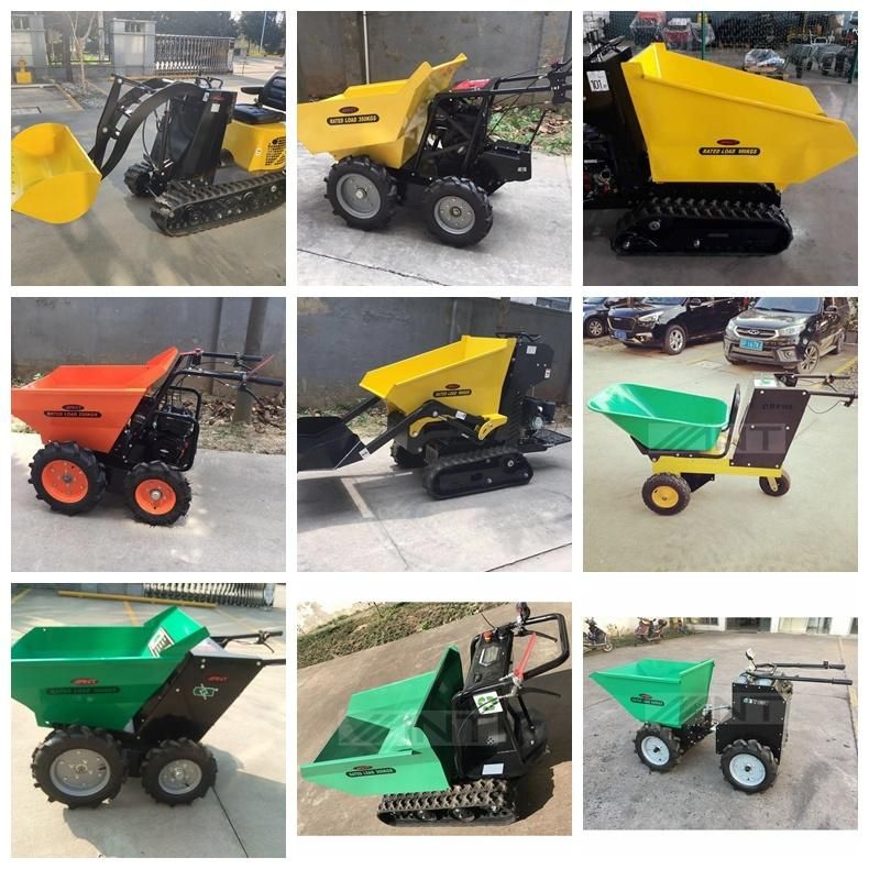 4 Wheel Drive Mini Dumper Loader By250 with Ce Gasoline Engine