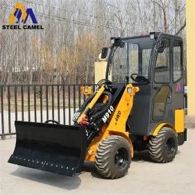 Snow Tiller Thrower Tractor Mini Telescopic Wheel Loader