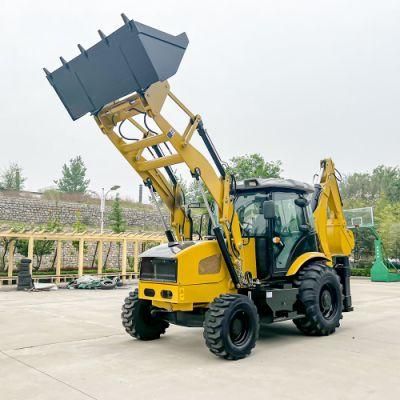 China New Made Wheel Backhoe Loader