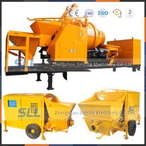 Widely Application 41m Concrete Pump with Mixer Selling