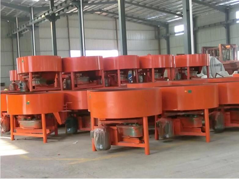 Jq500 Pan Type Concrete Mixer for Block Machine