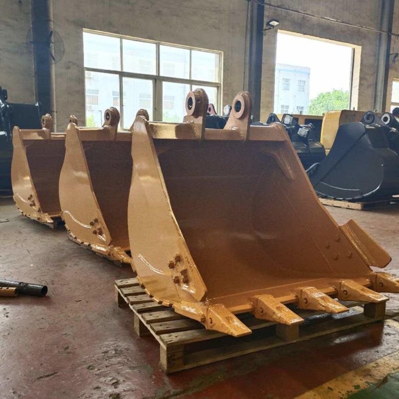 Excavator Spare Parts Standard Reinforced Rock Bucket