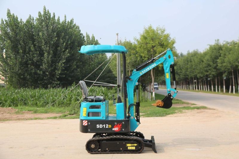China Free Shipping 1ton Mini Crawler Excavator Hot Sale in Thailand