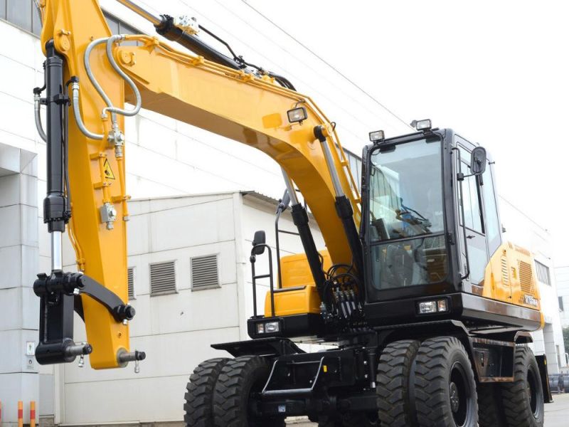 Sy135c 14 Ton Crawler Mini- Crawler Excavator China Digging Trencher The Best Price