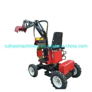 550kg Mini Backhoe Excavator Digger Loader Trencher for Sale