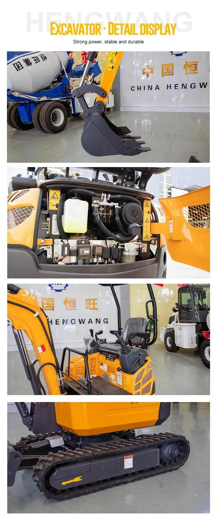 New Design Micro Digger 2 Ton Excavator Mini