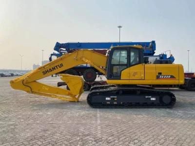 Shantui Liugong Middle 22 Ton Crawler Excavator with Ripper and Hammer in Ecuador