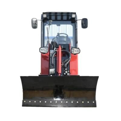 600kg CE Mini Dozer Blade Wheel Loader Steel Camel M906 Front End Snow Plow Wheel Loader